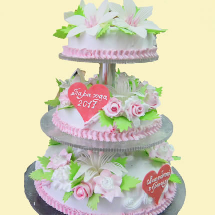 Свадебный торт №38